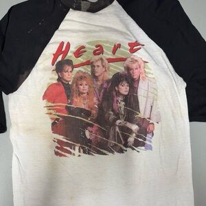 Heart Band Graphic authentic vintage concert t shirt